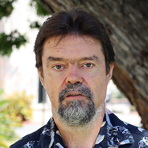 Closeup of Jerome Orosz